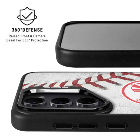 MLB New York Yankees Game Ball Galaxy S24 FE Kickstand Case